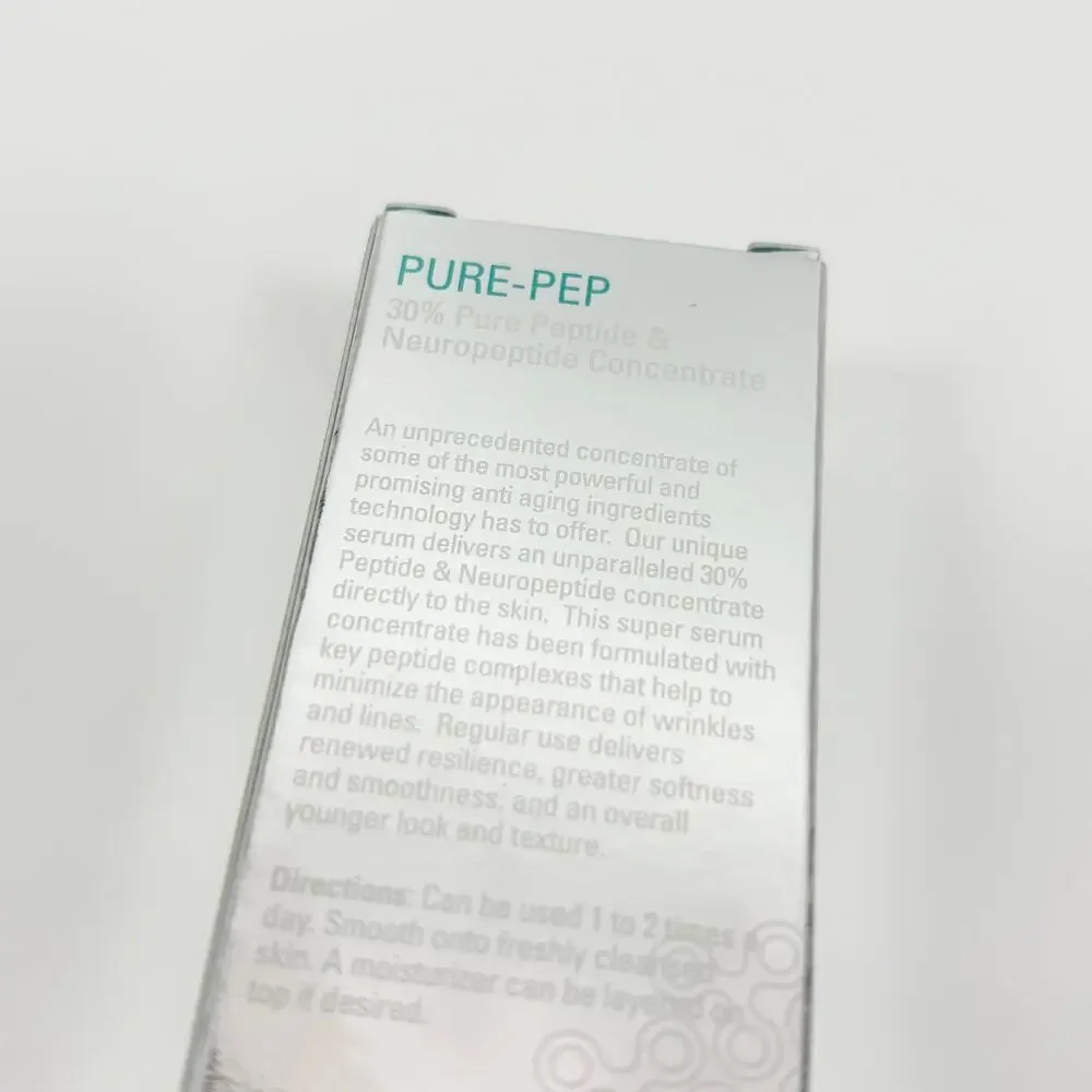 Serious Skincare Pure Pep Concentrate 30% Pure Peptide & Neuropeptide 1 fl oz